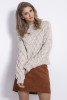 Sweater F842 color Beige melange