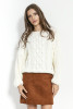 Loose-fit wool sweater F866