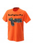 T-shirt męski GunFighter.Pro G108 Kolor Pomarańczowy