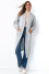 Long cardigan with a thicker weave with pockets F1496