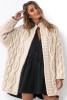 Chunky Knit F1555 thick cardigan