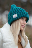 Chunky knit warm hat F1511