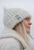 Chunky knit warm hat F1516