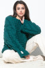 Sweater CHUNKY KNIT F780 color Eden