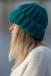 Chunky knit hat F1554