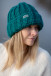 Chunky knit hat F1554