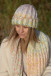 WOOL HAT AND SCARF SET WITH A CHUNKY KNIT F1766