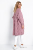 Oversized cardigan with heart pattern F686 pinkpowder