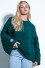 Sweter z grubymi warkoczami CHUNKY KNIT F780 eden