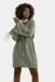 Boho style wrap dresses F1647 olive